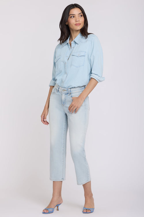 Piper Relaxed Crop Jeans - Desert Shoreline