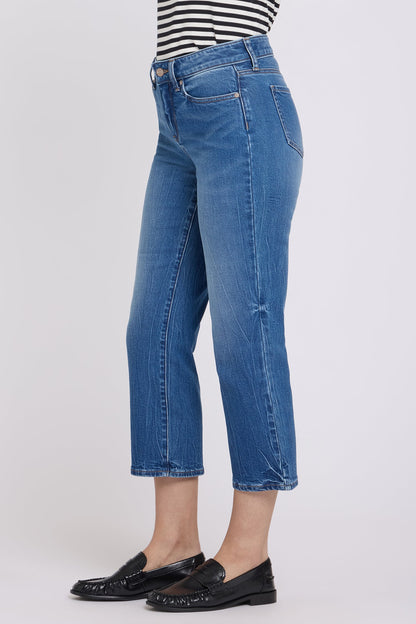 Piper Relaxed Crop Jeans - Wild River