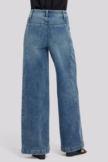 Gracie Wide Leg Jeans - Secret Hollow