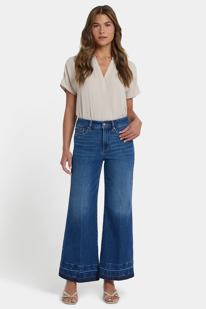 Mia Palazzo Ankle Jeans - Trail Lands