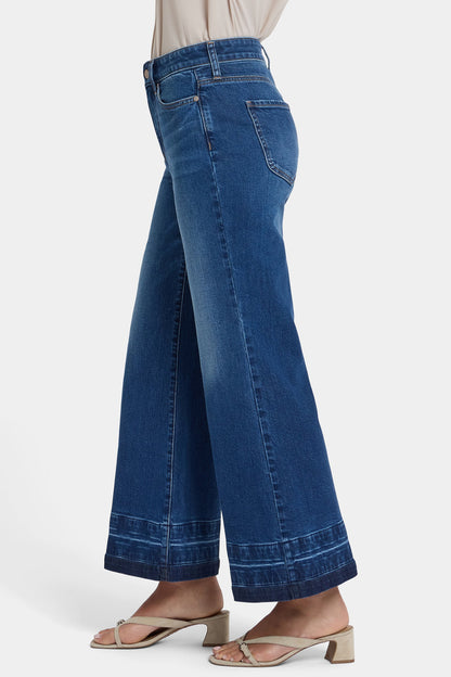 Mia Palazzo Ankle Jeans - Trail Lands