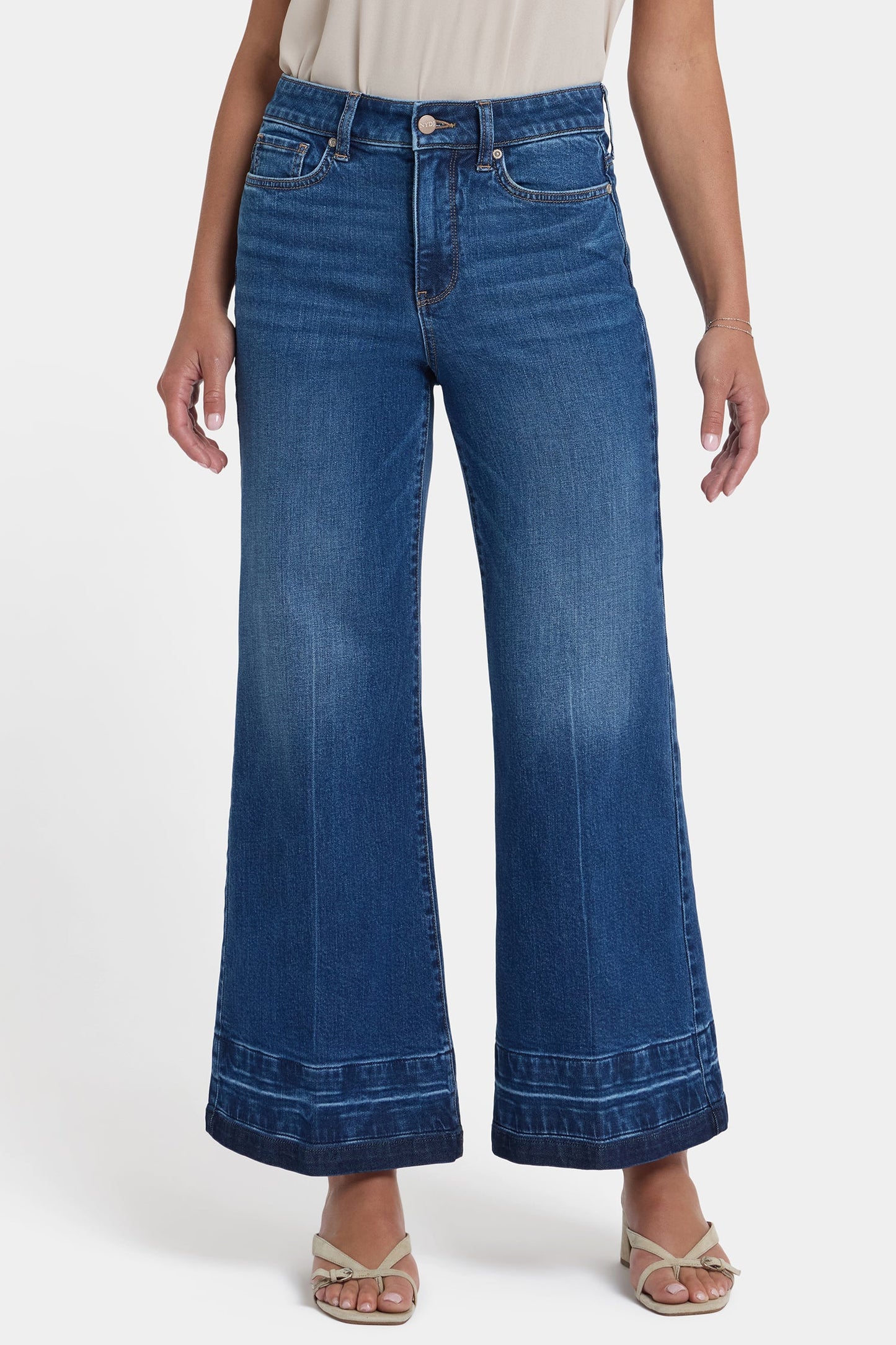 Mia Palazzo Ankle Jeans - Trail Lands