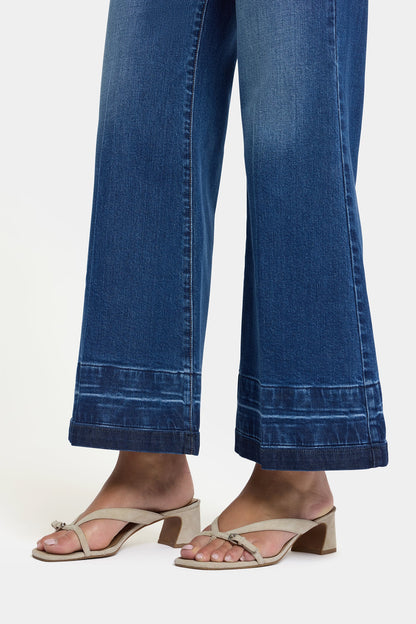 Mia Palazzo Ankle Jeans - Trail Lands