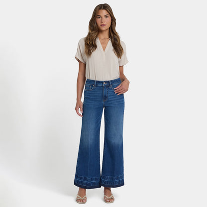 Mia Palazzo Ankle Jeans - Trail Lands