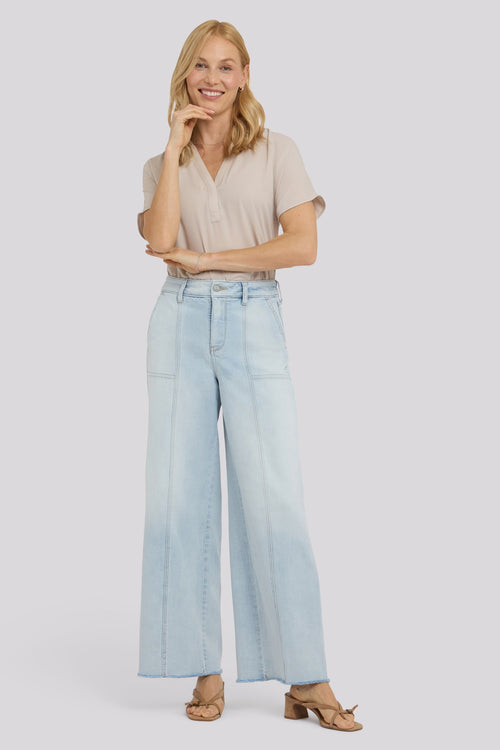 Simone Wide Leg Jeans - Desert Shoreline