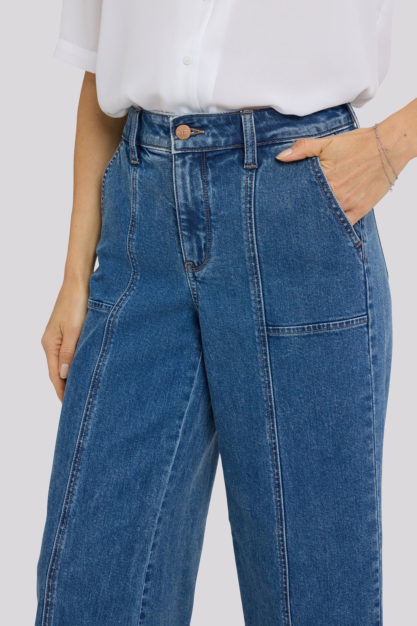 Simone Wide Leg Jeans - Salton