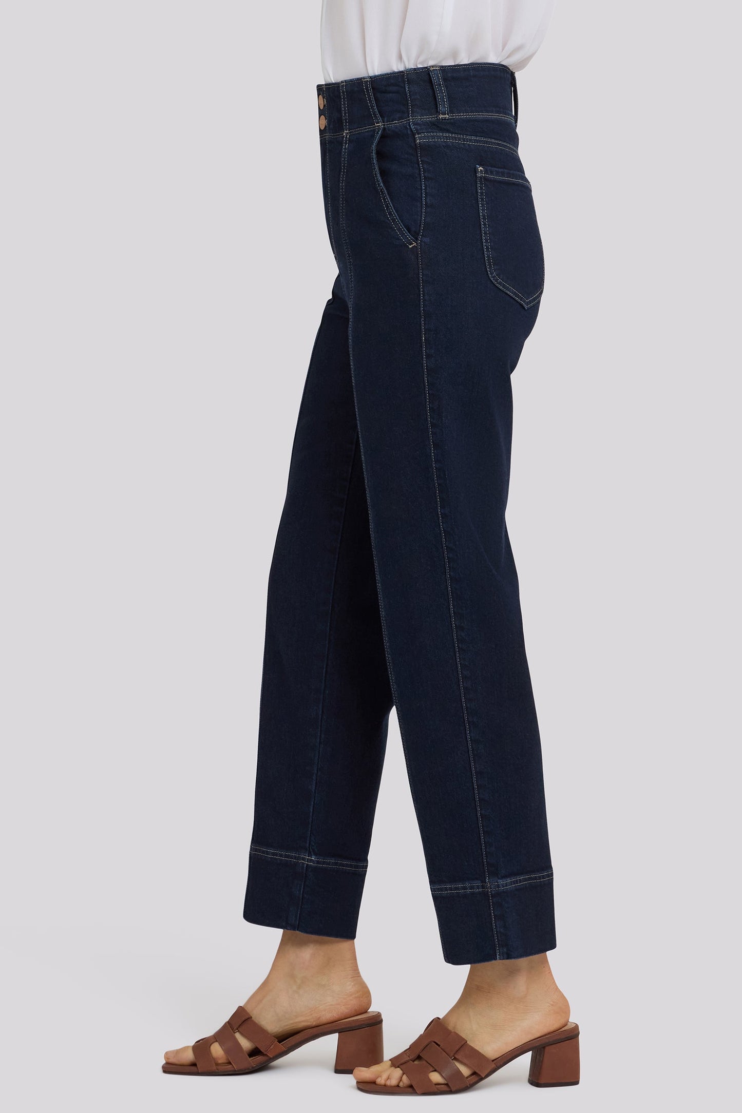Kasey Stovepipe Ankle Jeans - Morning Tides