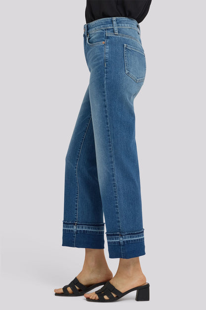 Bailey Relaxed Straight Ankle Jeans - Sun Soak