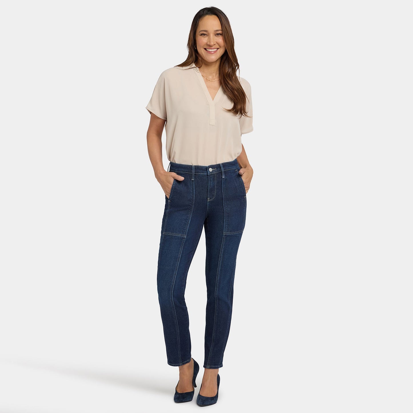 Margot Girlfriend Jeans - Midnight Breeze