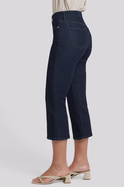 Monica Kick Flare Crop Jeans - Magical