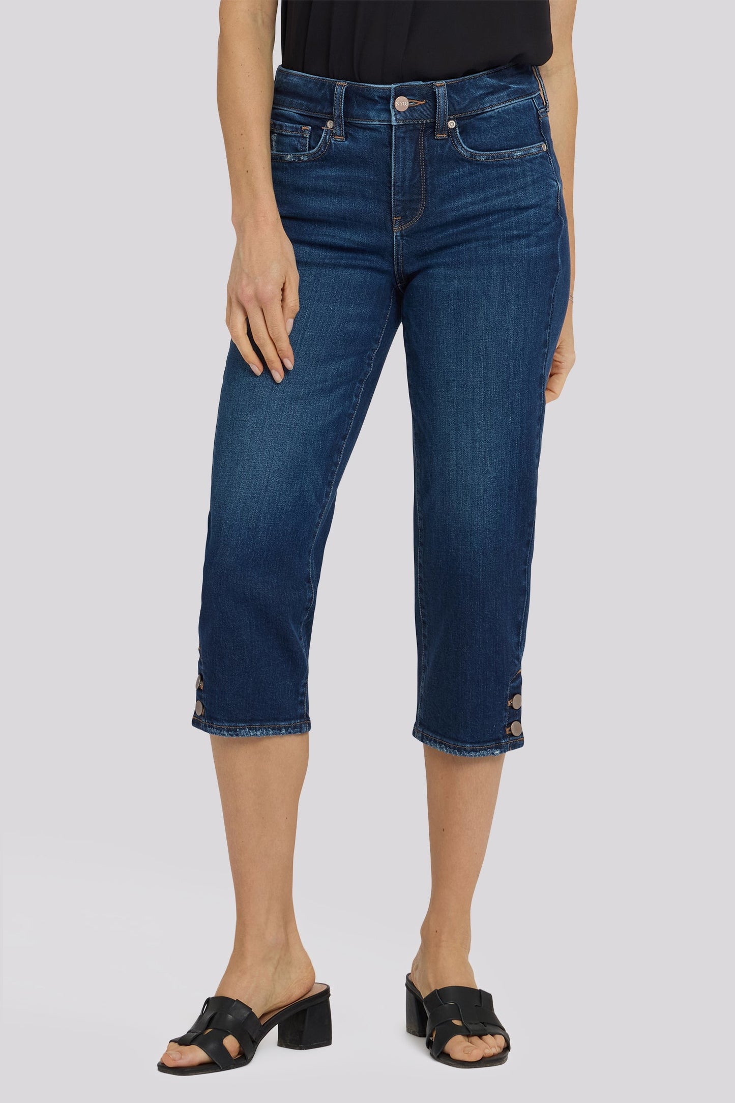 Marilyn Straight Crop Jeans - Sunset Villa