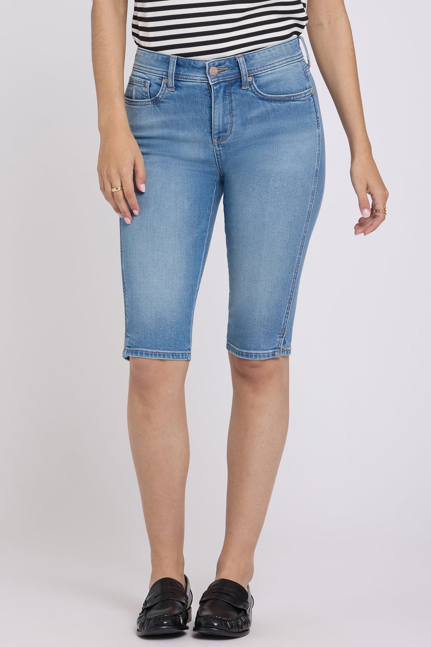 Sophie Bike Capri Jeans - Port Sea
