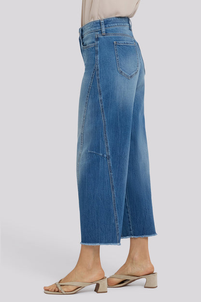 Alyssa Relaxed Crop Jeans - Pacifica