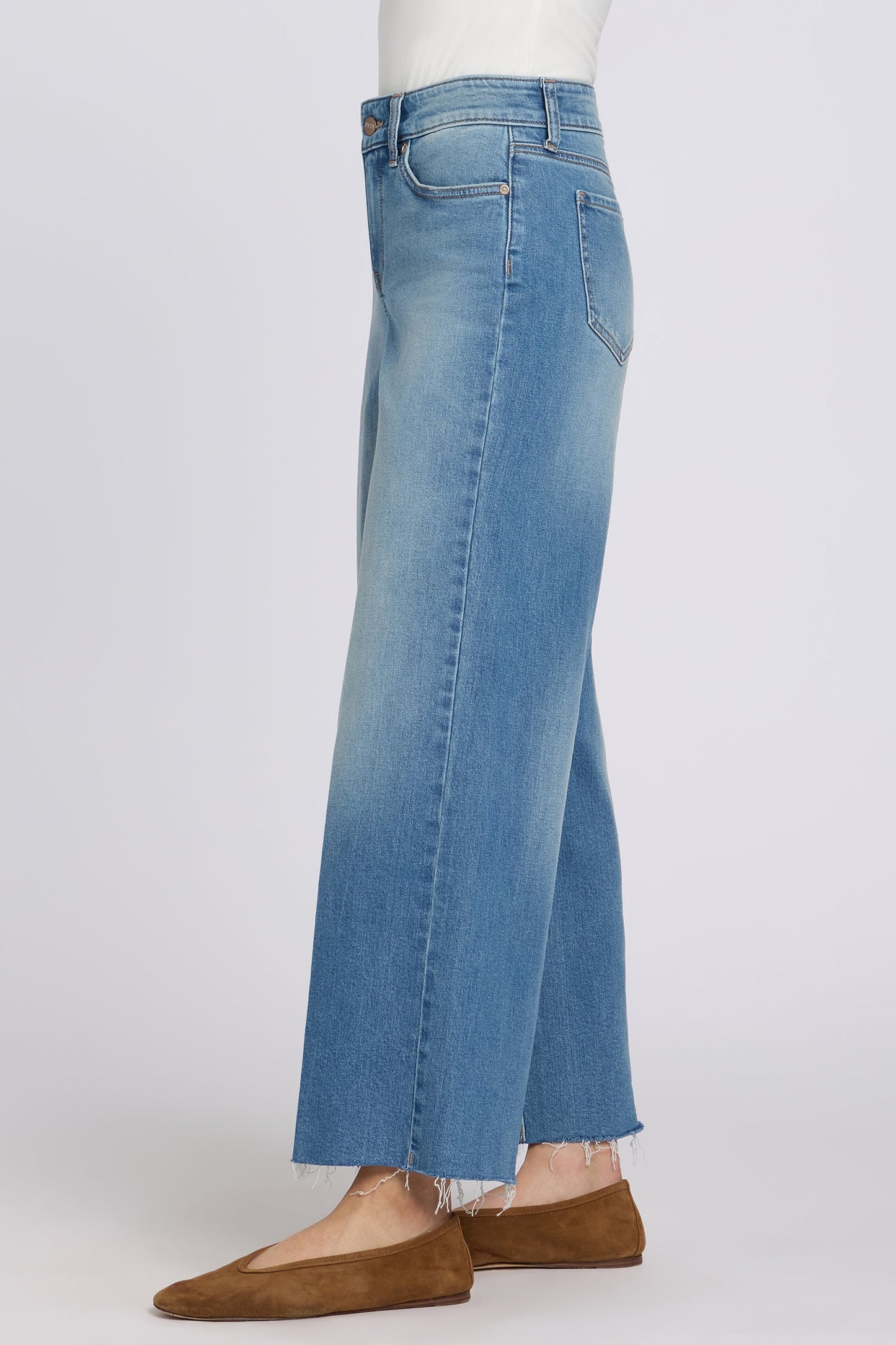 Teresa Wide Leg Ankle Jeans - Port Sea