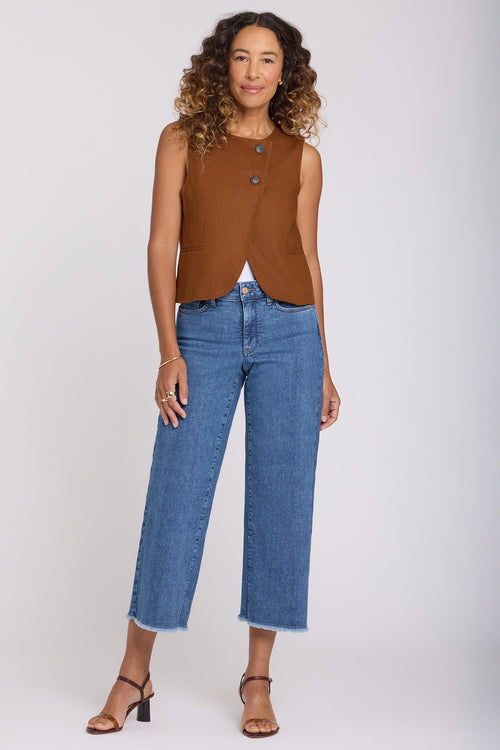 Teresa Wide Leg Ankle Jeans - Salton