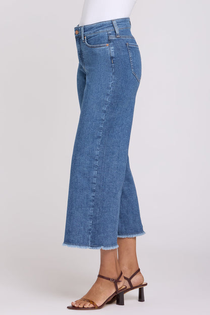 Teresa Wide Leg Ankle Jeans - Salton