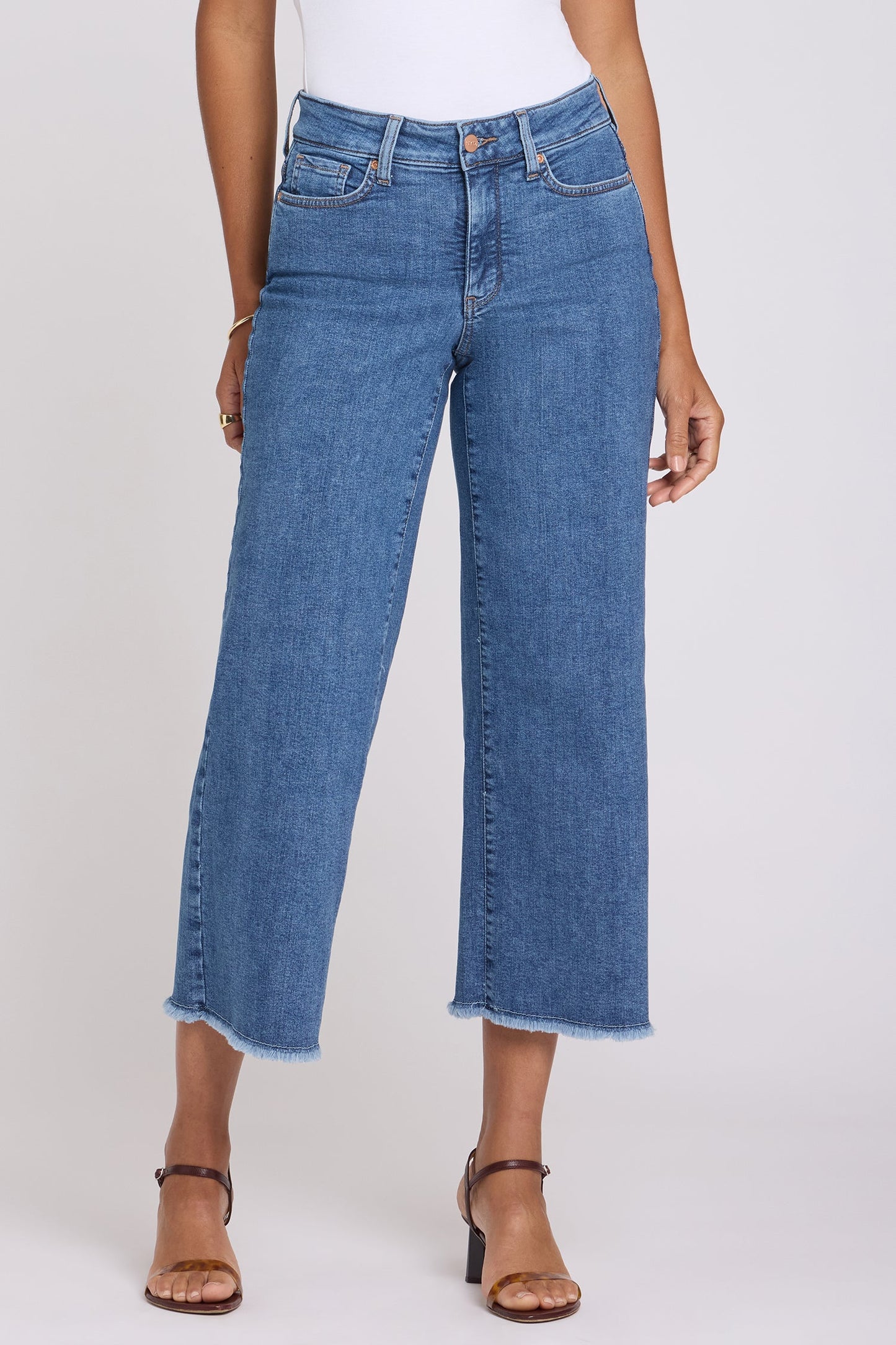 Teresa Wide Leg Ankle Jeans - Salton