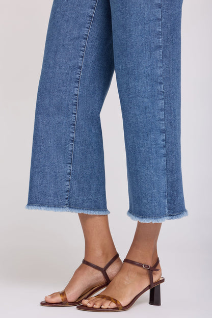Teresa Wide Leg Ankle Jeans - Salton