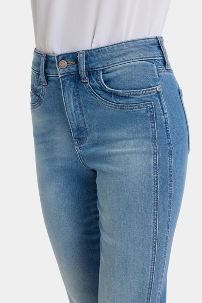 Marilyn Straight Ankle Jeans - Port Sea