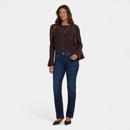 Marilyn Straight Jeans - Indigo Seine