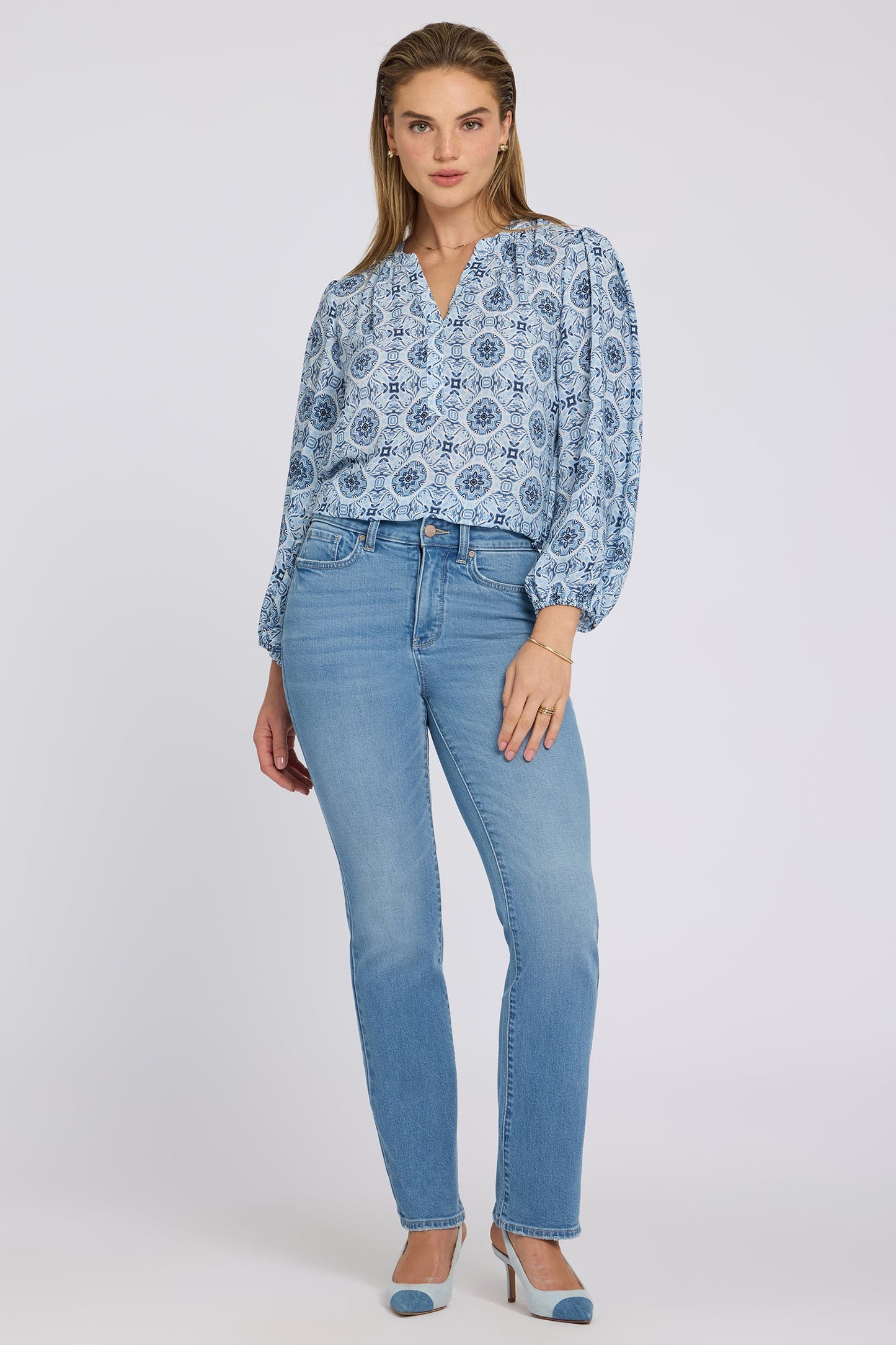 Marilyn Straight Jeans - Vista Lakes