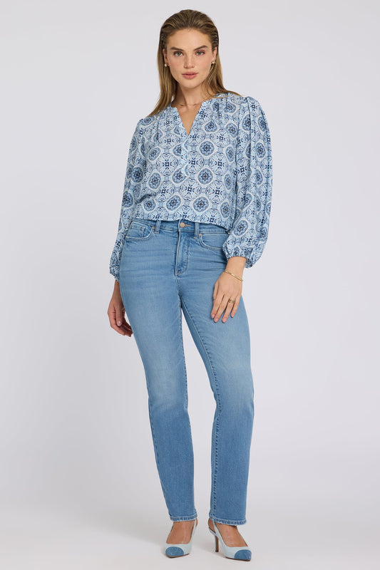 Marilyn Straight Jeans - Vista Lakes