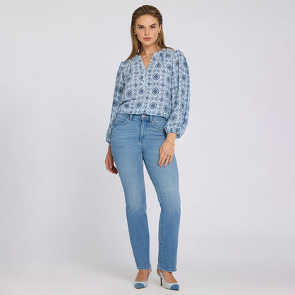 Marilyn Straight Jeans - Vista Lakes