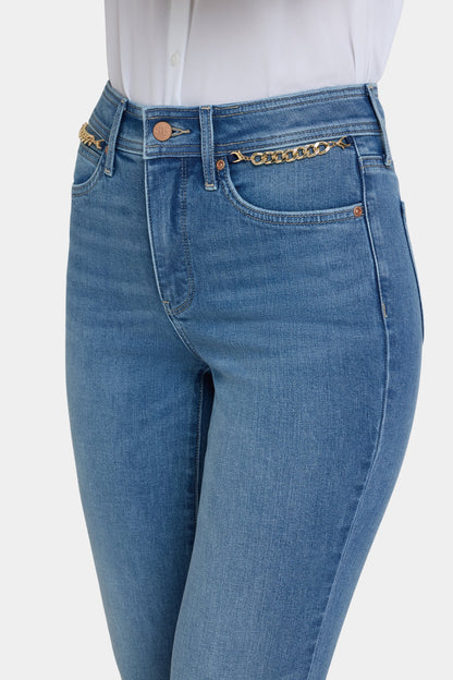 Marilyn Straight Jeans - Bastille Sea