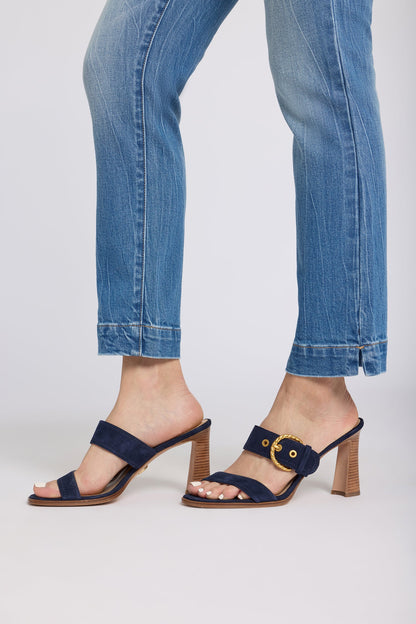 Sheri Slim Straight Ankle Jeans - Pacifica