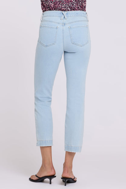 Sheri Slim Straight Ankle Jeans - Sky Valley