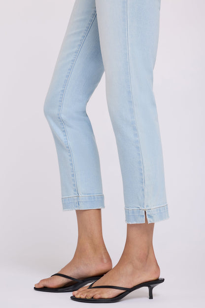 Sheri Slim Straight Ankle Jeans - Sky Valley