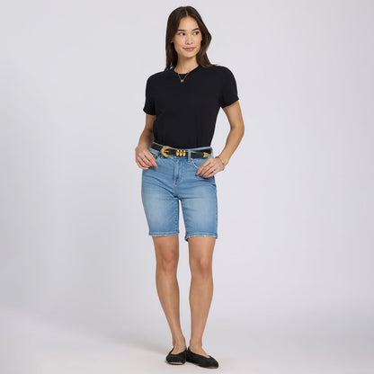 Ella Denim Shorts - Vista Lakes