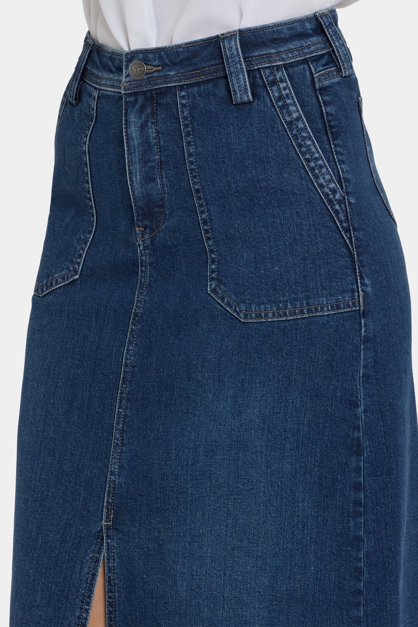 High Rise Long Skirt - Louvre Sapphire