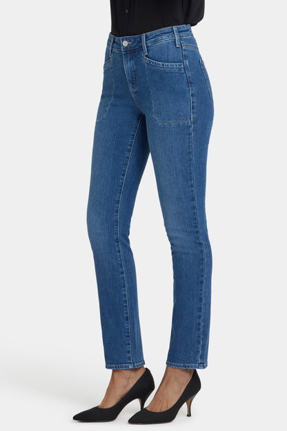 Sheri Slim Jeans - Opera Blue