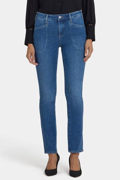 Sheri Slim Jeans - Opera Blue
