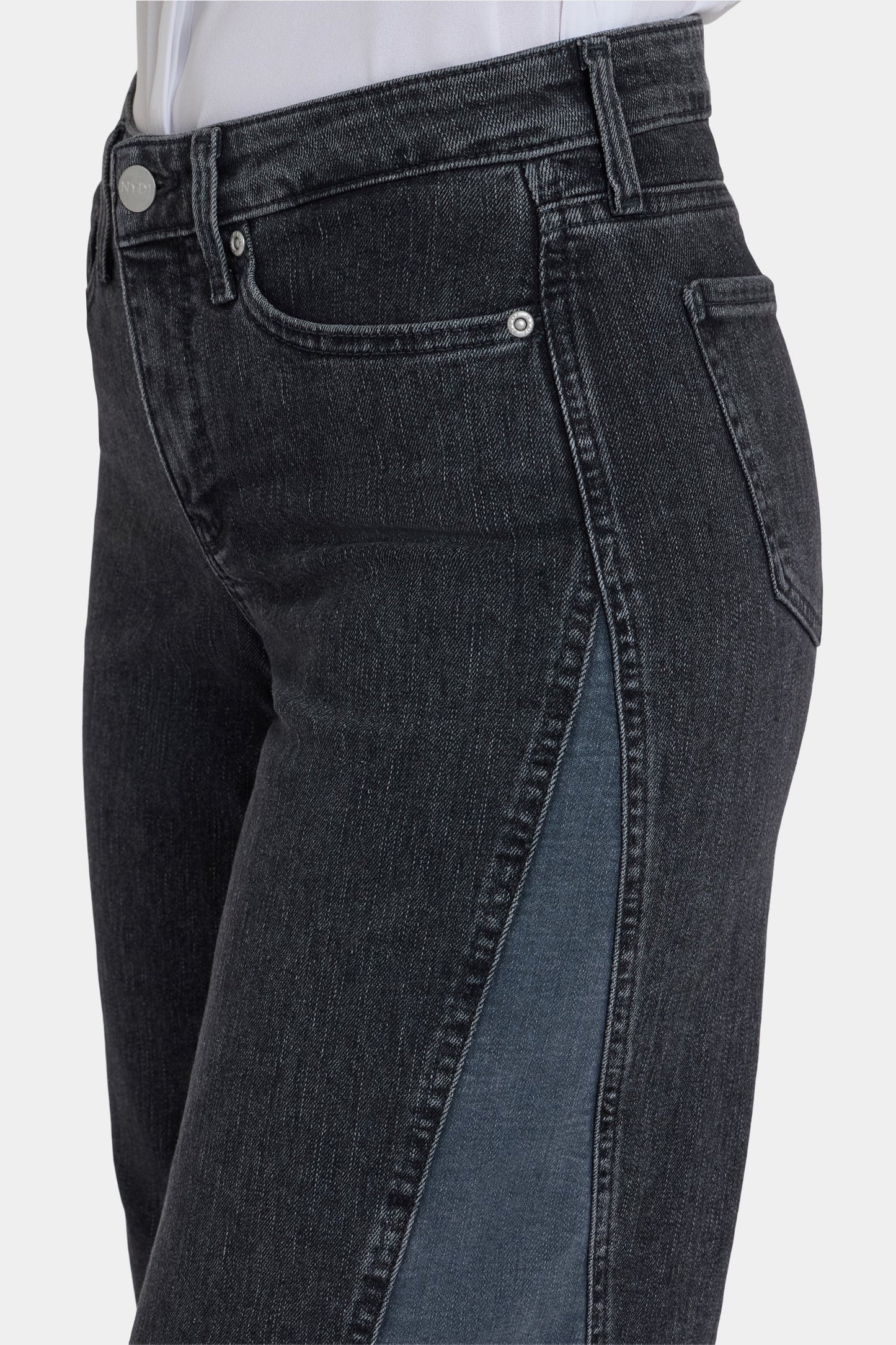 Teresa Wide Leg Jeans - Street Shade