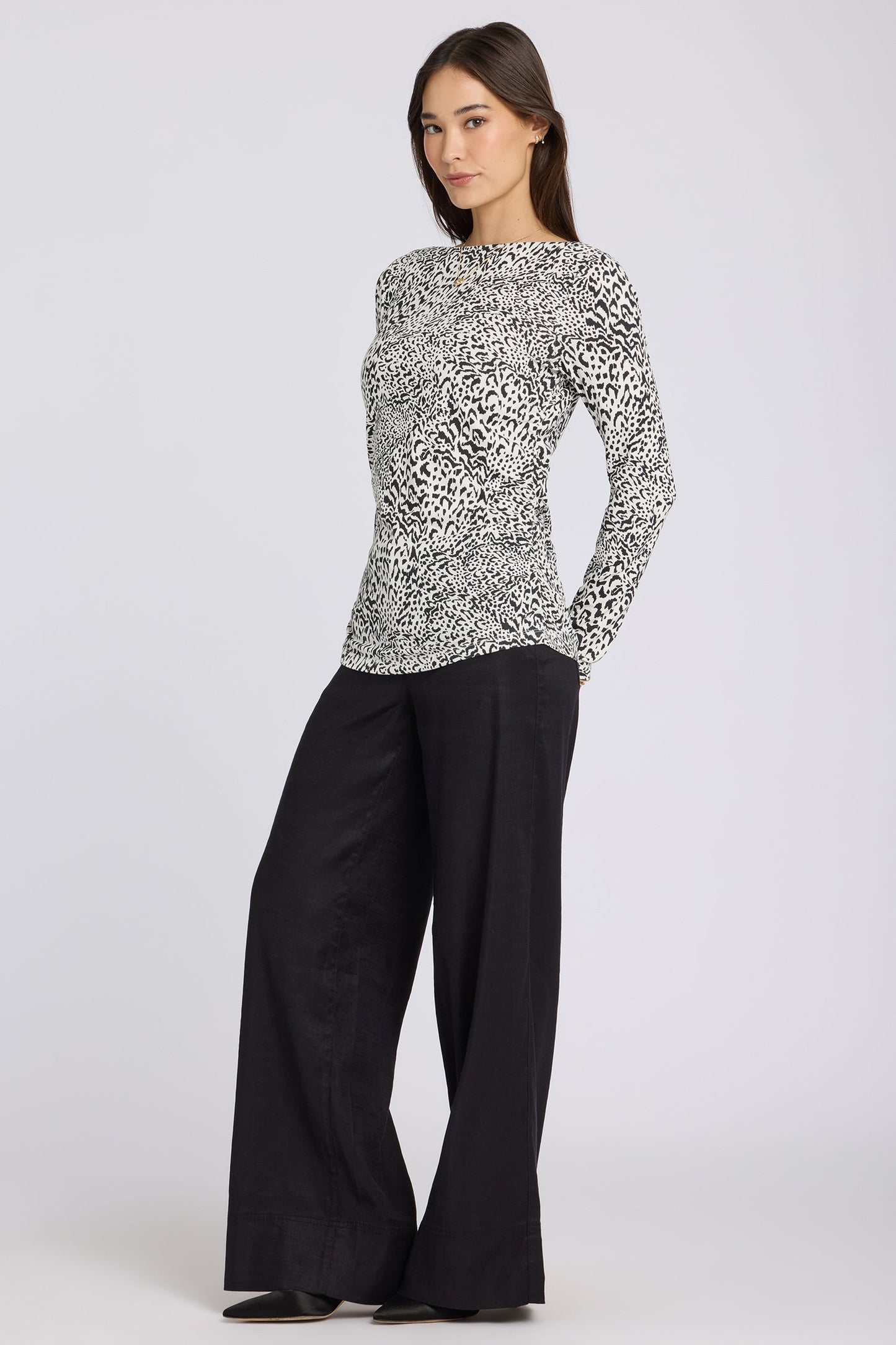 Boatneck Knit Top - Caitlyn