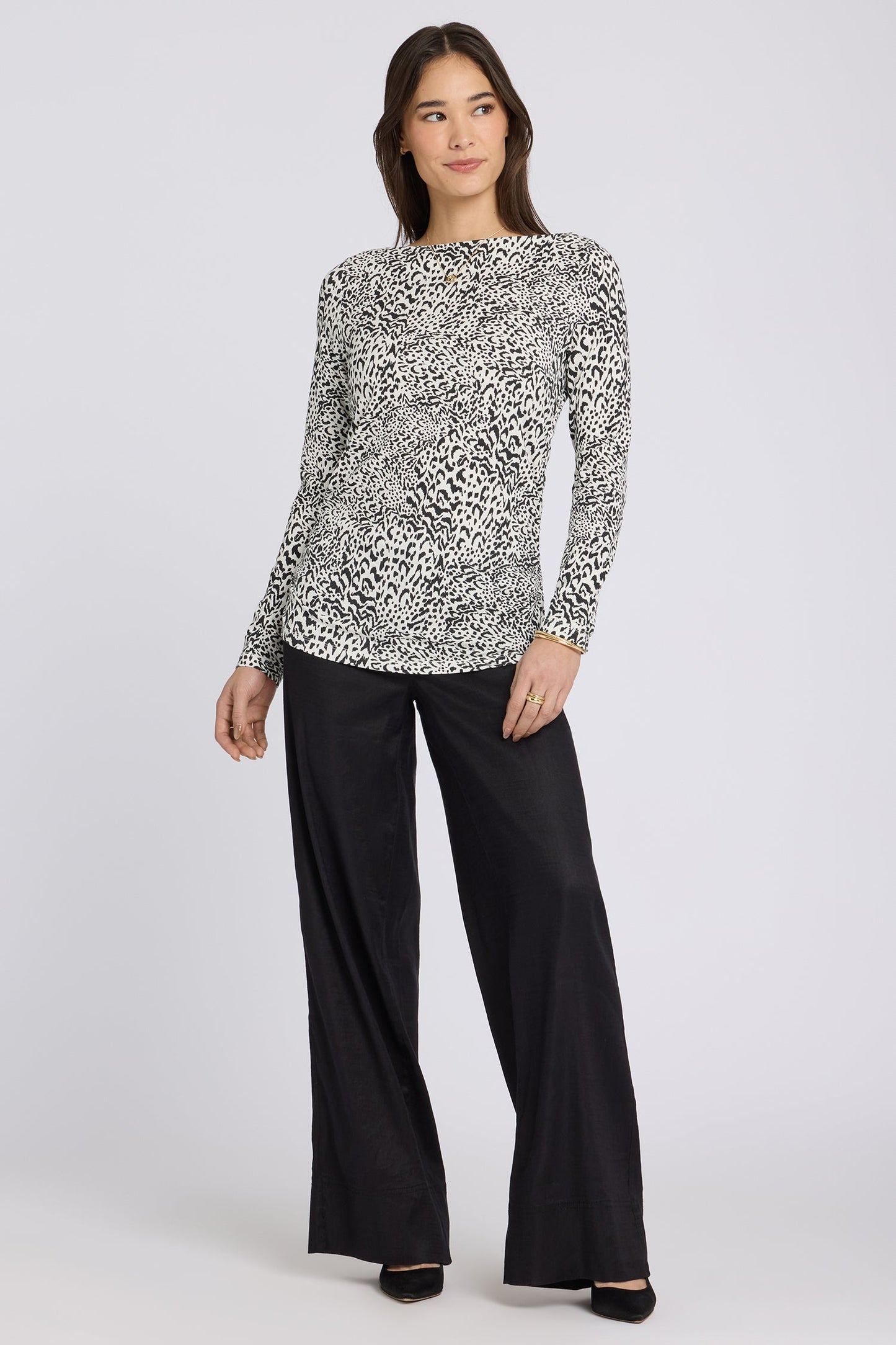 Boatneck Knit Top - Caitlyn