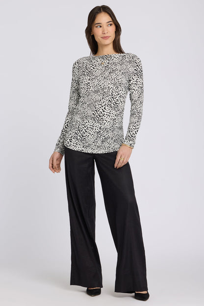 Boatneck Knit Top - Caitlyn