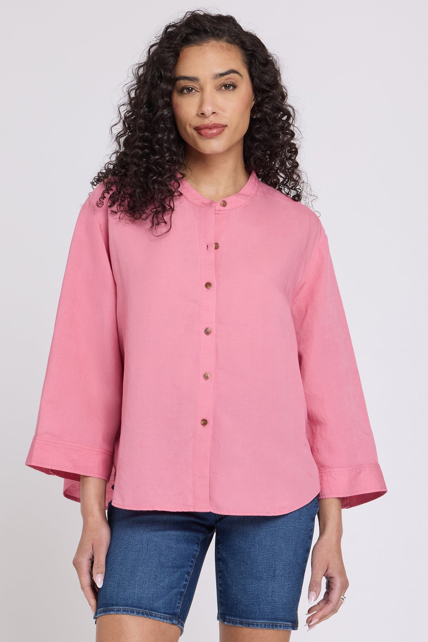Maggie Oversize Blouse - Desert Rose