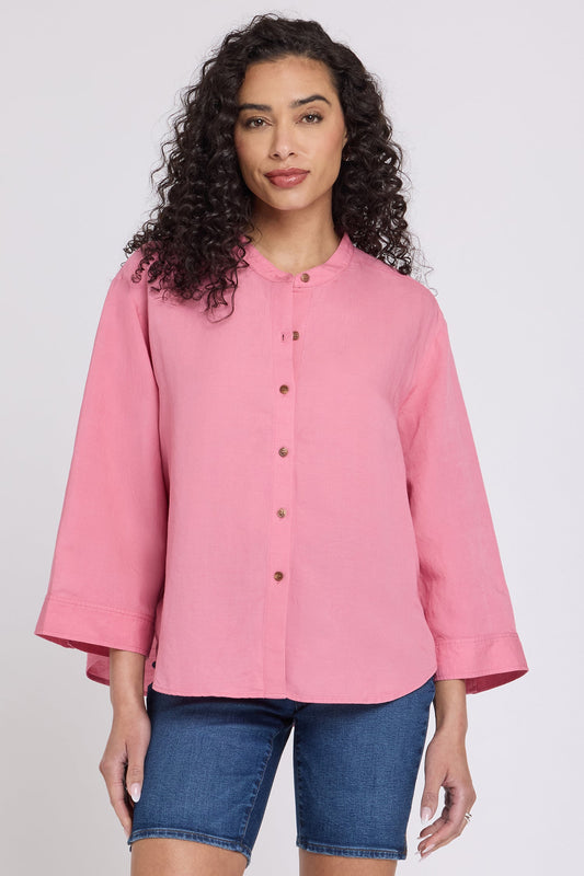 Maggie Oversize Blouse - Desert Rose