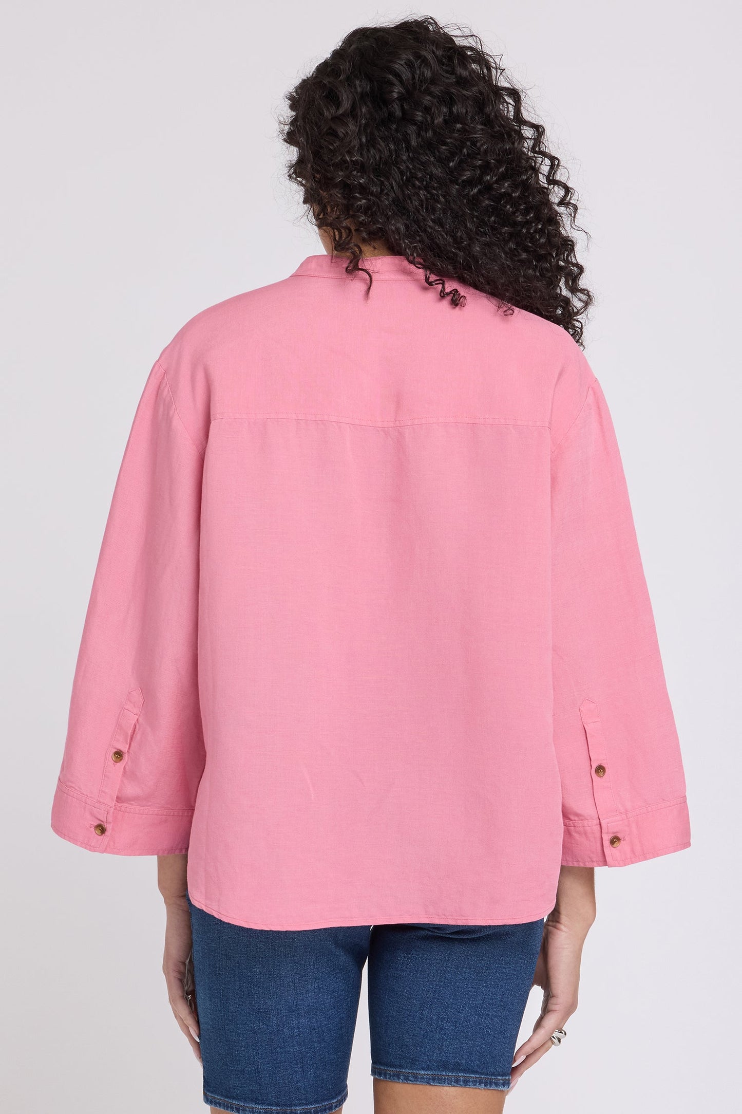 Maggie Oversize Blouse - Desert Rose