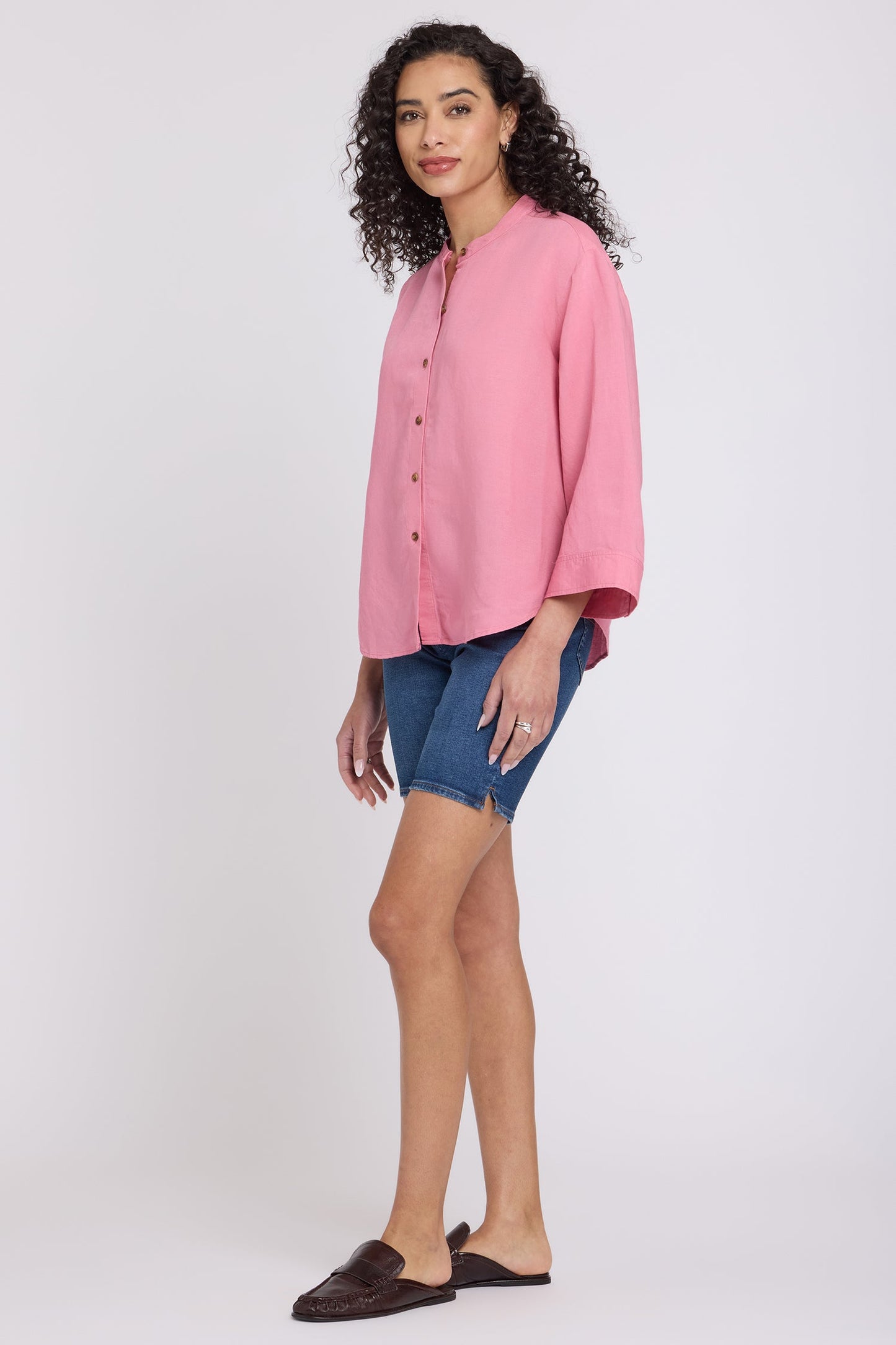 Maggie Oversize Blouse - Desert Rose