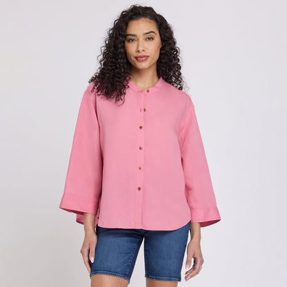 Maggie Oversize Blouse - Desert Rose