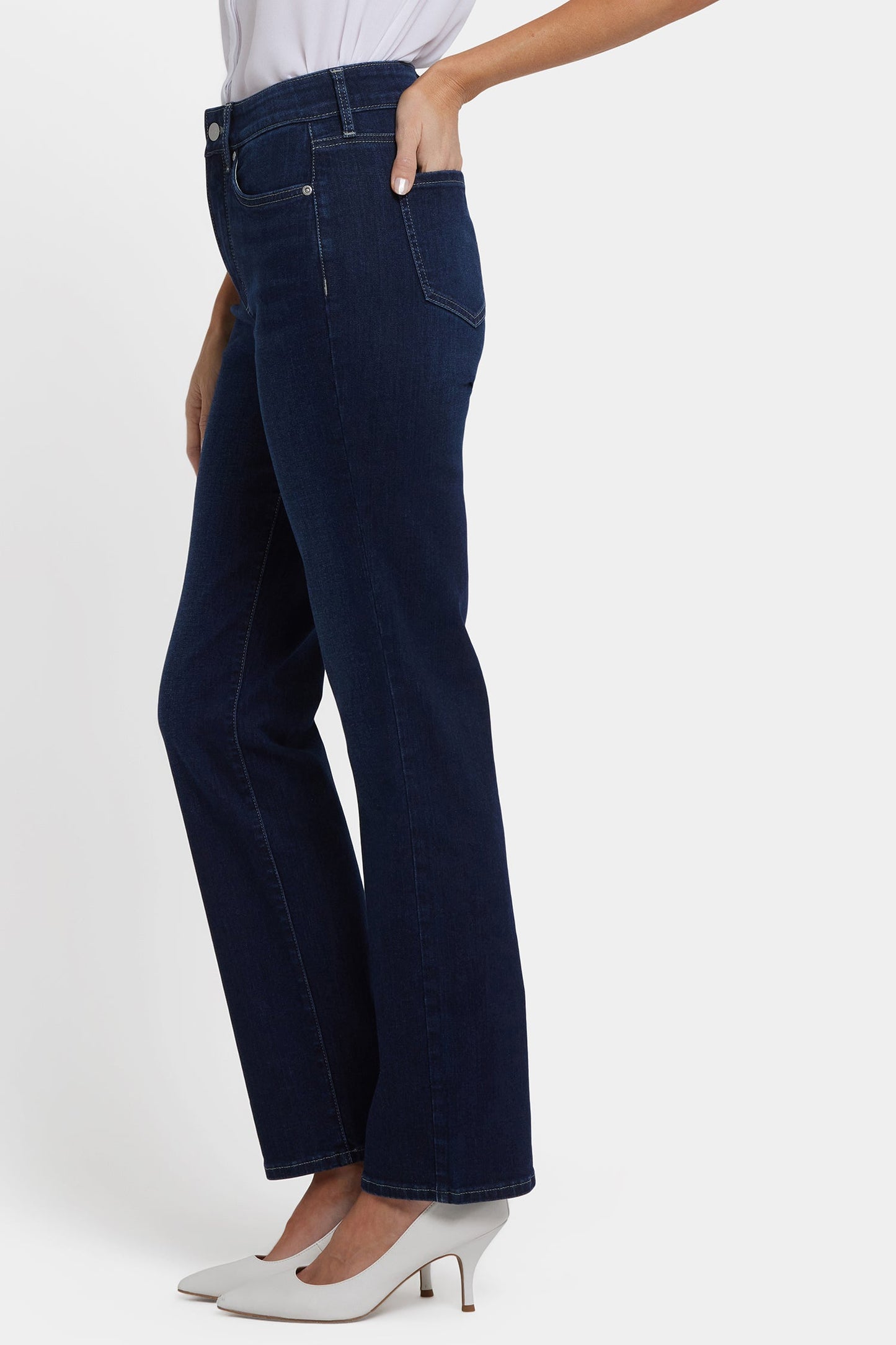 Marilyn Straight Jeans In Tall - Midnight Breeze