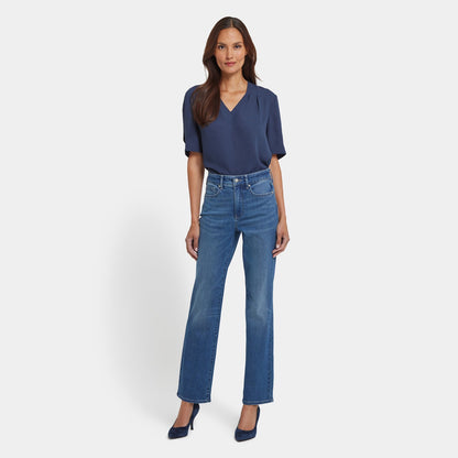 Marilyn Straight Jeans - Lake Notre-Dame