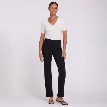 Marilyn Straight Jeans - Black