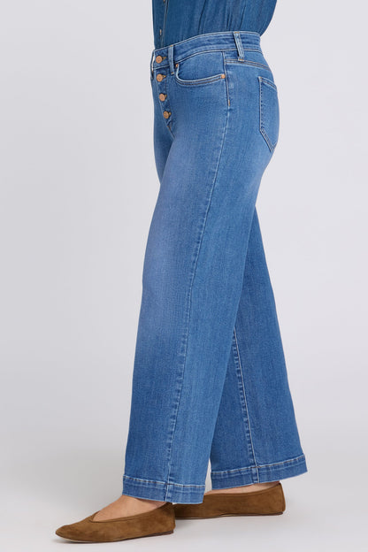 Teresa Wide Leg Jeans - Blue Paradise