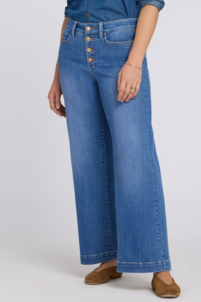Teresa Wide Leg Jeans - Blue Paradise
