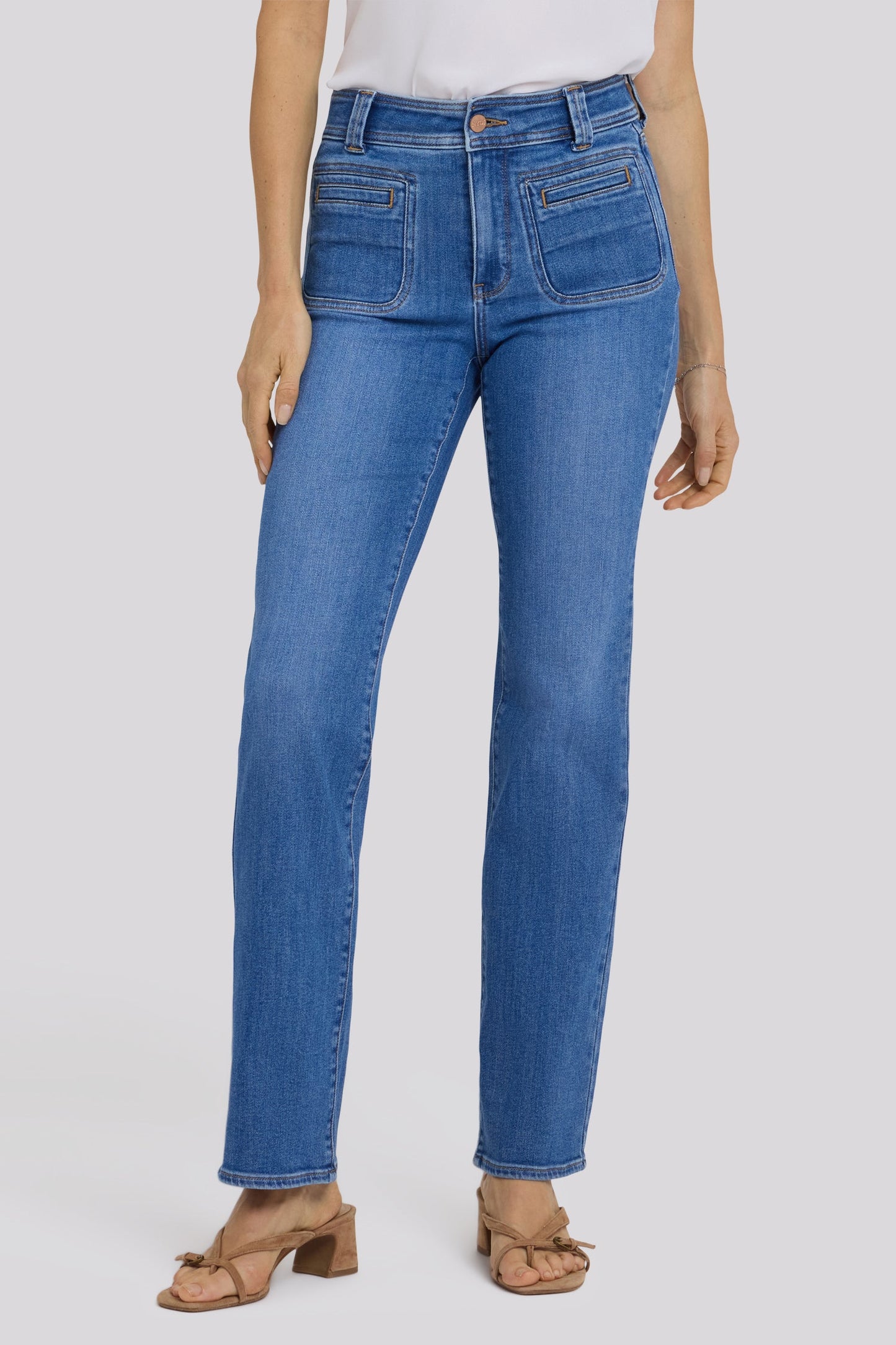 Marilyn Straight Jeans - Blue Paradise